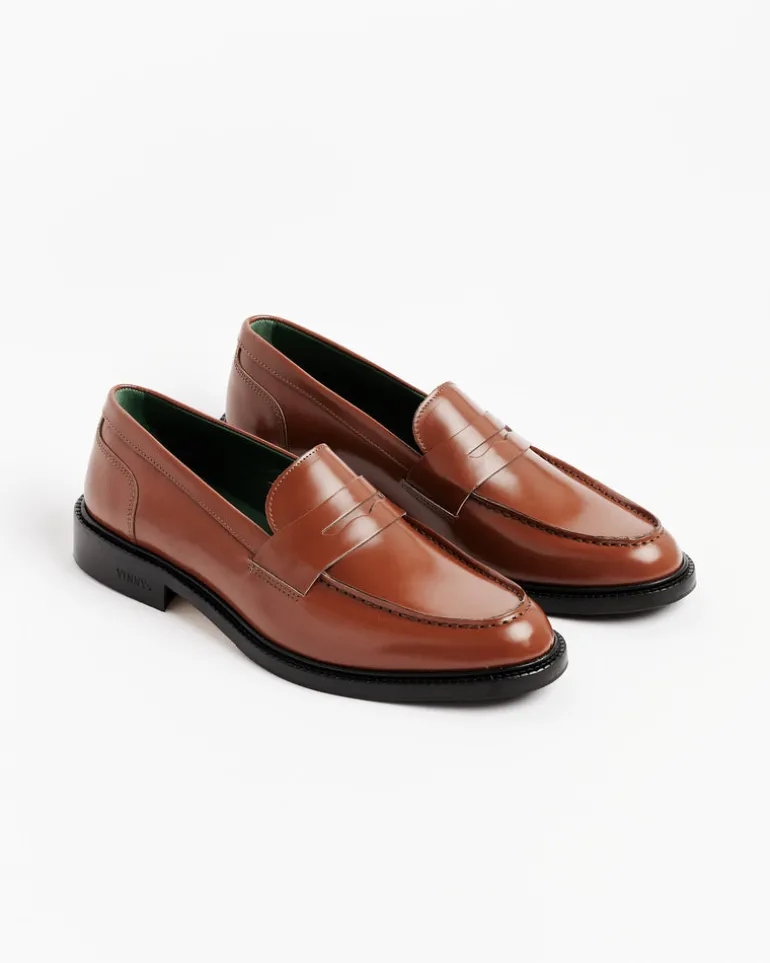 Townee Penny Loafer in Cognac