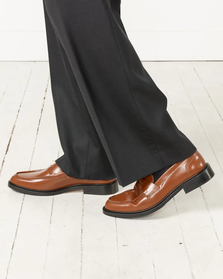 Townee Penny Loafer in Cognac
