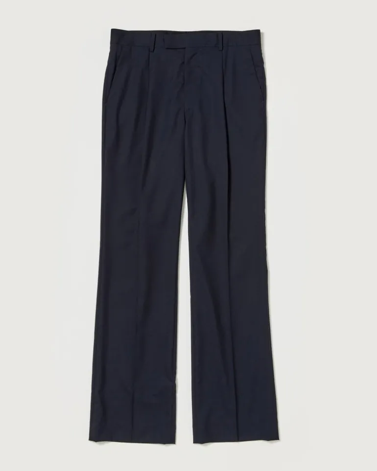 Tropical Wool Slack in Top Dark Navy