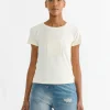 T-Shirt in Butter