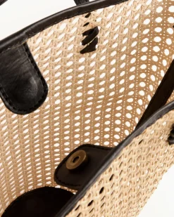 Tula Bag in Black Rattan
