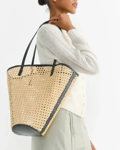 Tula Bag in Black Rattan