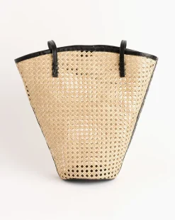 Tula Bag in Black Rattan