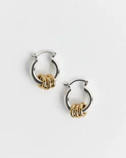 Two Tone Fillia Earrings