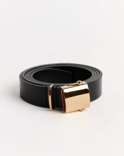 Valadon Belt in Black/Gold