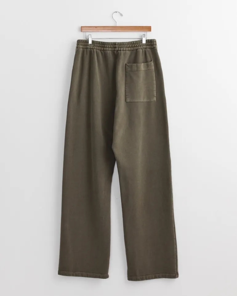 Veloso Pant in 22oz French Terry Olive