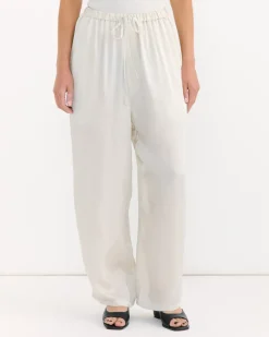 Viscose Relaxed Pant in Hielo