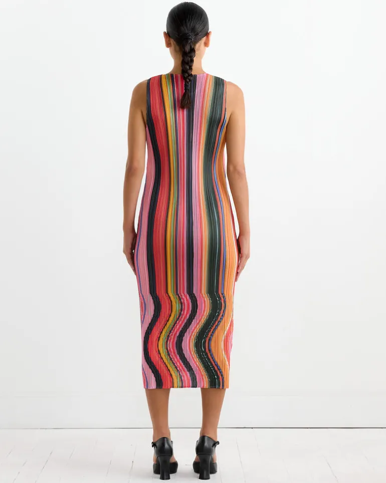 Warp Dress in Pink