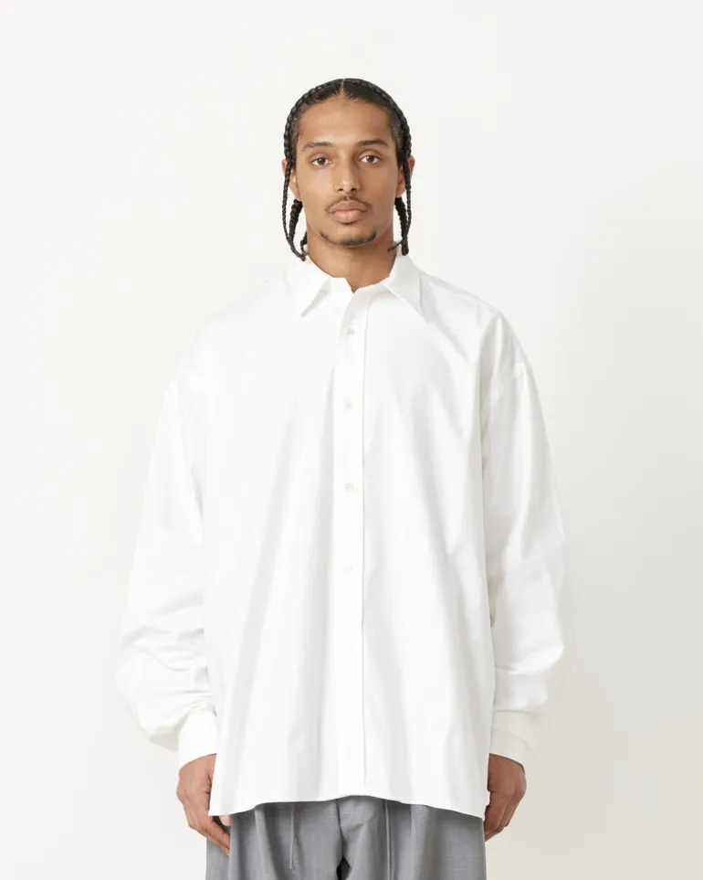 Wide Shirt in White
