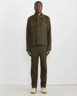 Wool Like Light Pant in Khaki