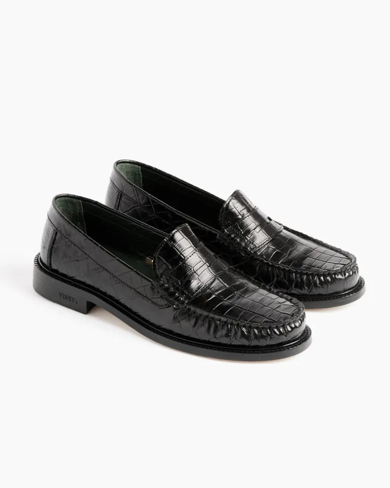 Yardee Mocassin Loafer in Black